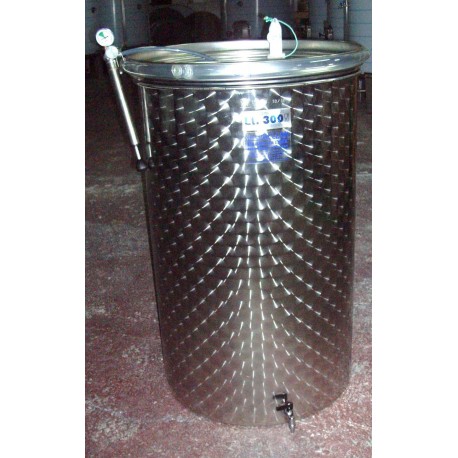 Depósito inox siempre lleno italiano 300 litros | Comercial Rellán